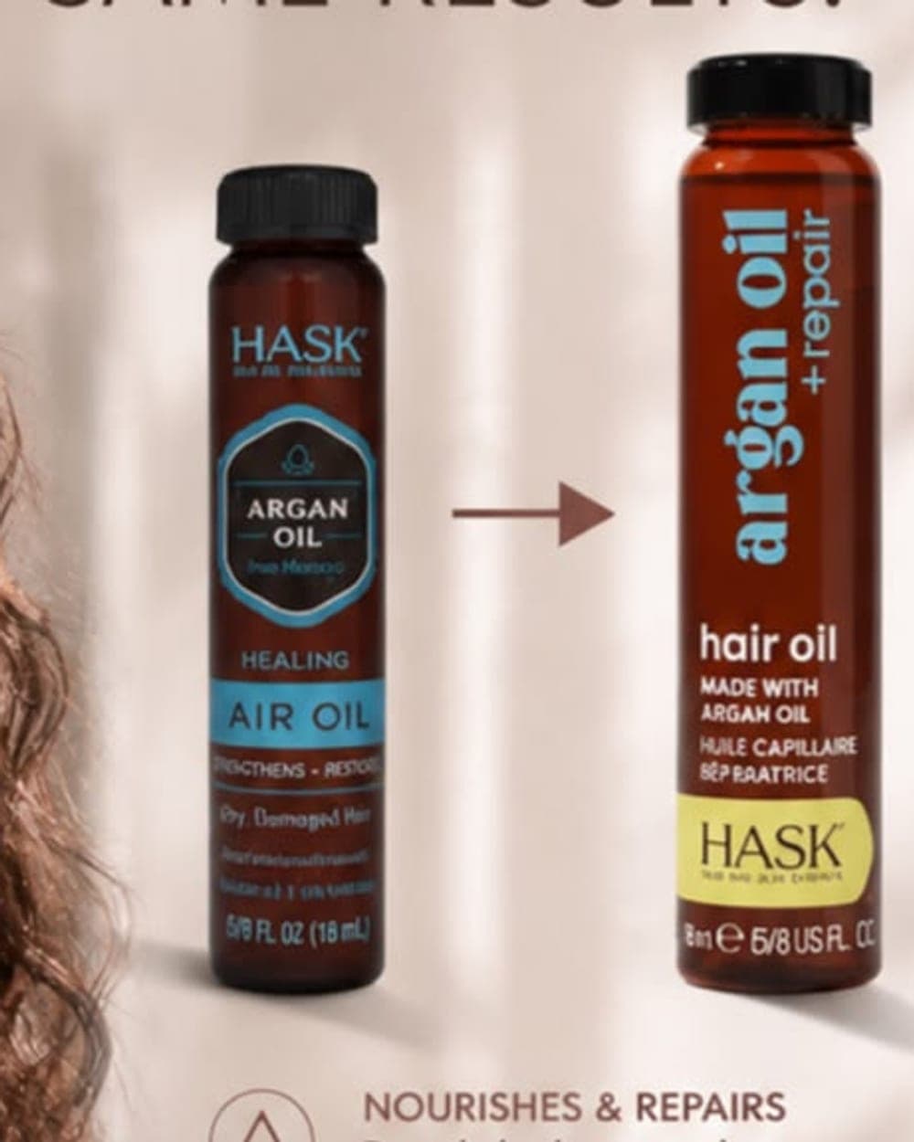 HASK Argan Oil + Repair Hair Oil