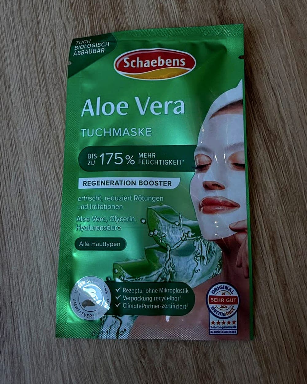 Schaebens Aloe Vera Sheet Mask