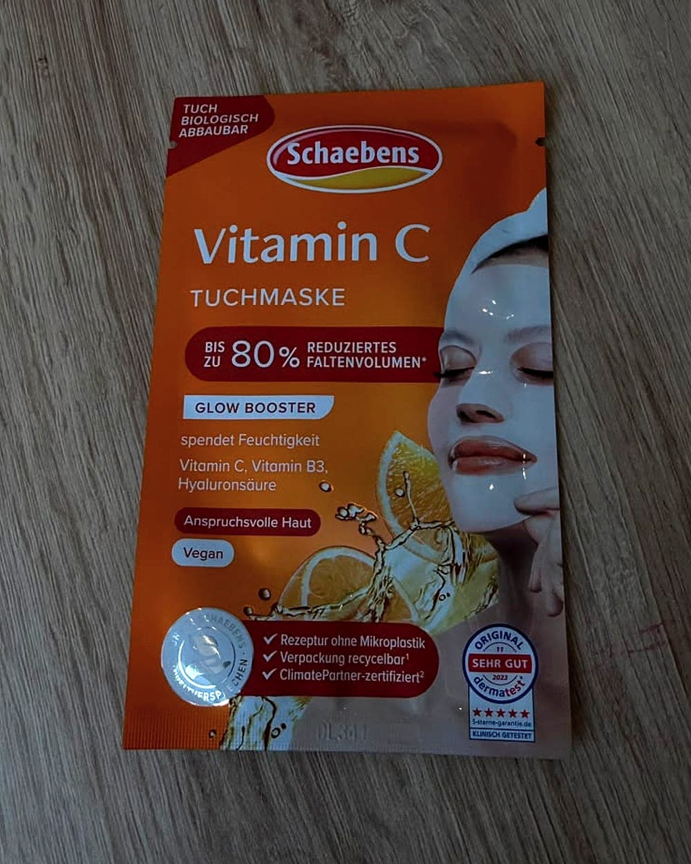Schaebens Vitamin C Sheet Mask