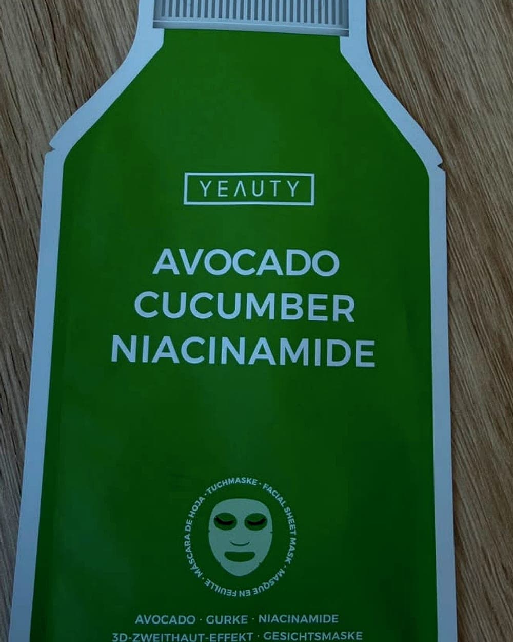 YEAUTY Avocado Cucumber Mask